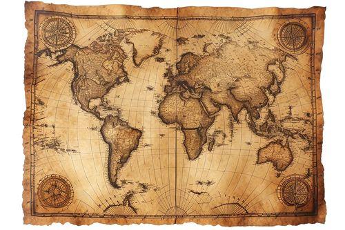 Mapa del mundo antiguo conocido. Codigo2 Studios