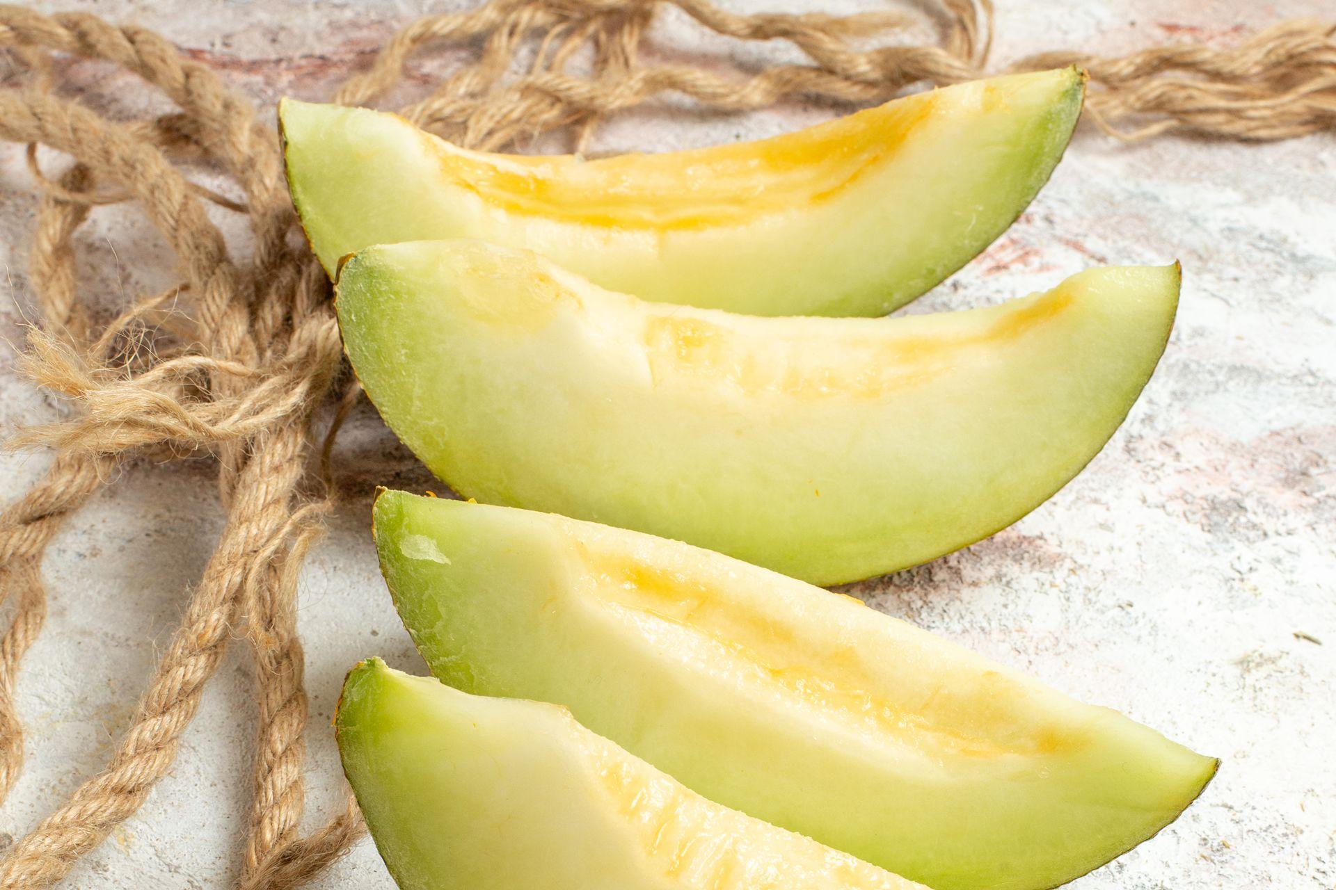 Melón español cortado. Fuente: Freepik