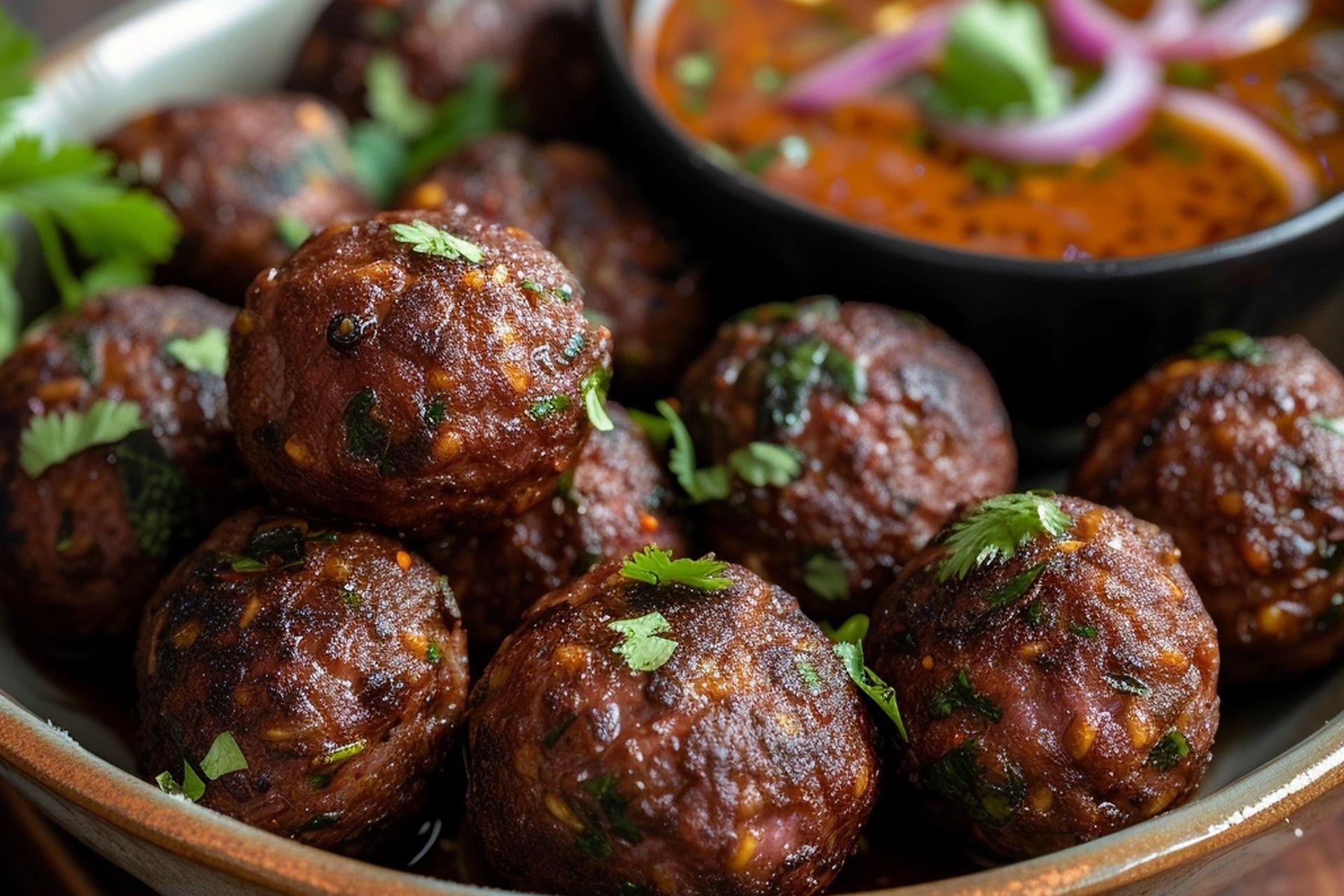 Albondigas en freidora de Aire. Codigo2 Studios